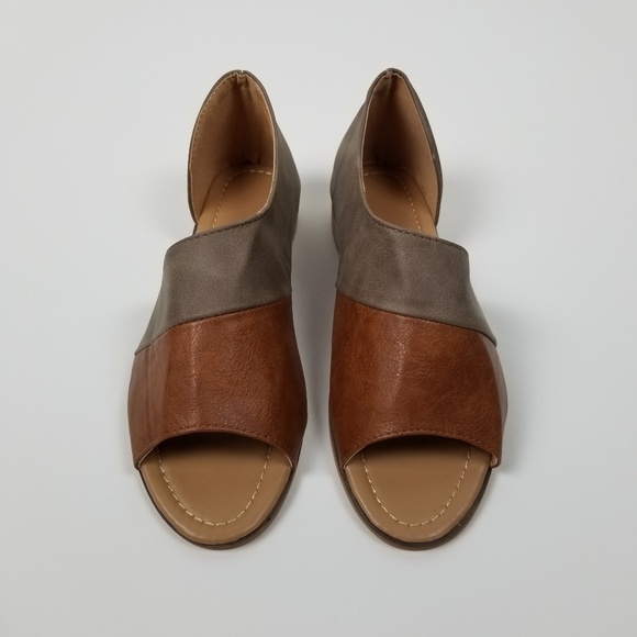 Women's open toe d'orsay shoes size 39 - Picture 2 of 6